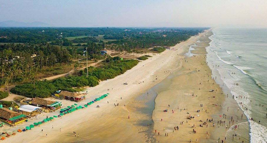 Colva Beach, South Goa, India